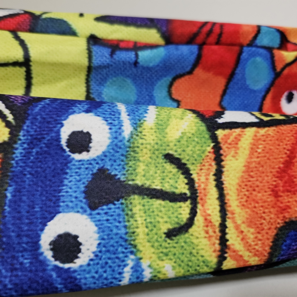 Colorful Cat Print Lounge Pants Women's Size L - Picture 4 of 10